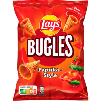 Чипсы кукурузные Lay's Bugles со вкусом паприки 95 г (4062139001545) Чипсы кукурузные Lay's Bugles со вкусом паприки 95 г (4062139001545)