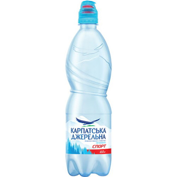 Вода мінеральна Карпатська Джерельна Спорт негазована 0,5 л (4820051240721) Вода мінеральна Карпатська Джерельна Спорт негазована 0,5 л (4820051240721)
