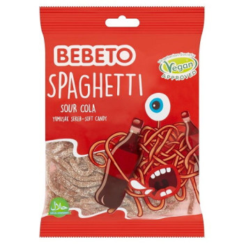 Конфеты жевательные Bebeto "Спагетти. Кола" 80 г (8690146085164)