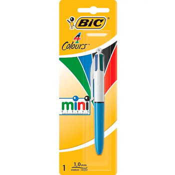 Ручка шариковая BIC 4 Colors Mini 1 шт. (3086123277403)