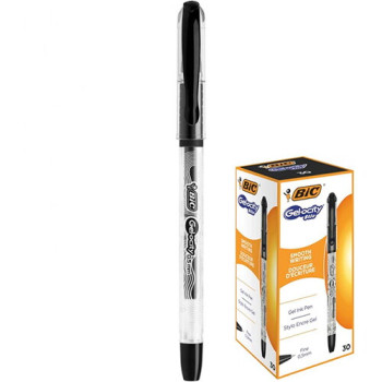 Ручка шариковая BIC Gelocity Stic черная 1 шт. (3086123546332)