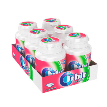 Жевательная резинка Orbit Bottle Сочный арбуз 64 г (4009900420204) Жевательная резинка Orbit Bottle Сочный арбуз 64 г (4009900420204)