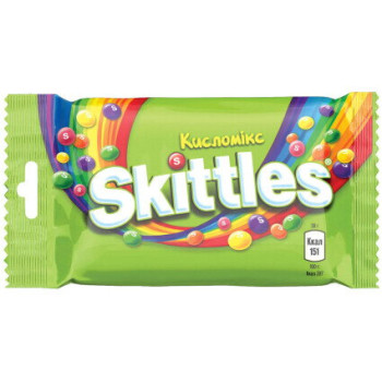 Драже Skittles Кисломикс 38 г (5000159376792) Драже Skittles Кисломикс 38 г (5000159376792)