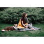 Спальний мішок Tramp Airy Light ковдра лівий yellow/grey 190/80 UTRS-056