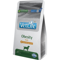 Farmina Vet Life Obesity Fish - сухой диетический корм Фармина для собак для снижения избыточного веса, 2 кг