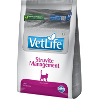 Farmina Vet Life Management Struvite - сухой диетический корм Фармина для кошек при рецидивах струвитных уролитов, 5 кг