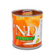 Farmina N&D Grain Free Venison & Pumpkin Mini - влажный корм Фармина для собак мелких пород, тыква и оленина, 285 г