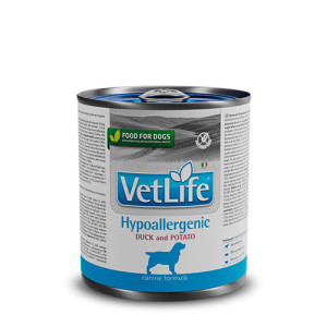 Farmina Vet Life Hypoallergenic Duck & Potato - вологий корм Farmina для собак при харчовій алергії, 300 г