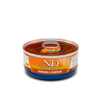 Farmina N&D Grain Free Pumpkin Venison Adult - вологий корм Farmina для кішок беззерновий з олениною та гарбузом, 70 г