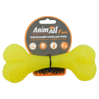 Игрушка AnimAll Fun кость, желтая, 15 см