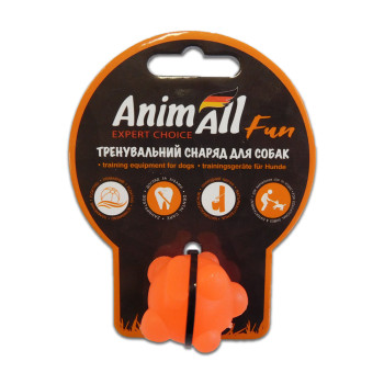 Игрушка AnimAll Fun шар молекула, оранжевая, 3 см