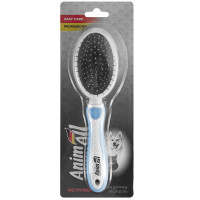 Гребінець-щітка 2 в 1 AnimAll Groom, блакитна
