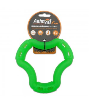 Іграшка AnimAll Fun кільце 6 сторін, зелене, 15 см