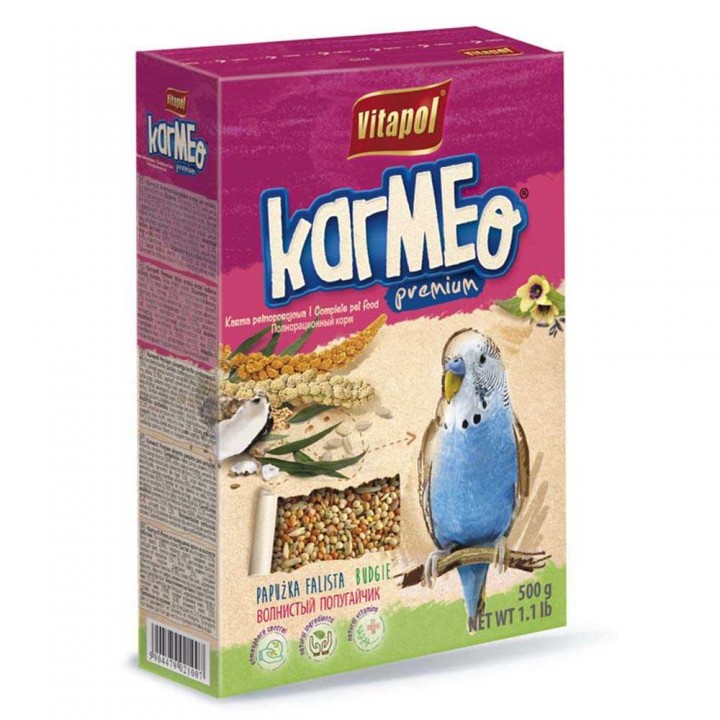Преміум корм Vitapol Karmeo для папуг, 500г