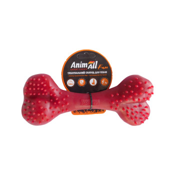 Игрушка AnimAll Fun кость, фиолетовая, 25 см