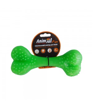 Игрушка AnimAll Fun кость, зеленая, 25 см