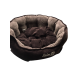 Лежак AnimAll Royal Velours Chocolate для кошек и собак, 53×47×21 см