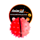 Іграшка AnimAll Fun м&apos;яч каштан для собак, 7 см, коралова