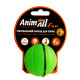 Игрушка AnimAll Fun тренировочный мяч для собак, 5 см, зеленая