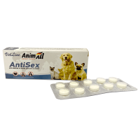Таблетки AnimAll VetLine AntiSex для собак і котів, 10 таб