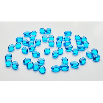 Кольорові камінчики Resun MagicBeans, блакитні