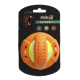 Игрушка AnimAll GrizZzly для собак, теннисный мяч, желто-оранжевый, 9.2 см