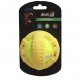 Игрушка AnimAll GrizZzly для собак, теннисный мяч, желтый, 9.2 см