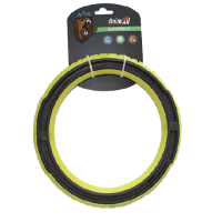 Іграшка AnimAll GrizZzly для собак, супер-кільце, зелене, 24 см