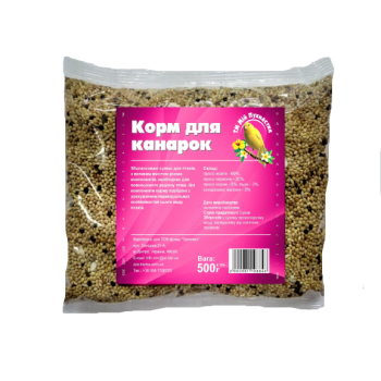 Корм Мой пушистик, для канареек, 500 г