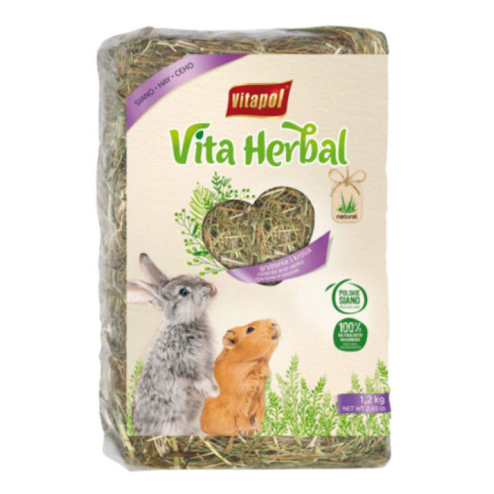 Vitapol ZVP-1042 Сено для грызунов, 1,2 кг