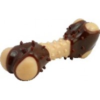 Игрушка AnimAll GrizZzly косточка с ароматом мяса, 11.7 см, коричневая