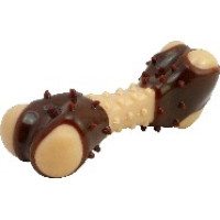 Игрушка AnimAll GrizZzly косточка с ароматом мяса, 13.5 см, коричневая