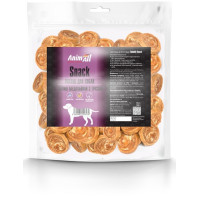 Ласощі AnimAll Snack качині медальйони з тріскою для собак, 500 г