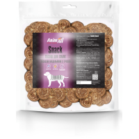 Лакомство AnimAll Snack лососевые медальоны с треской для собак, 500 г