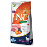 Беззерновий сухий корм Farmina N&D, для собак великих і гігантських порід, ягня з гарбузом і чорницею, 12 кг