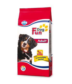 Повнораціонний сухий корм Farmina Fun Dog, для дорослих собак, з куркою, 20 кг