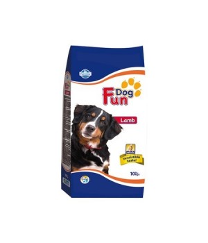Полнорационный сухой корм Farmina Fun Dog, для взрослых собак, с ягнёнком, 10 кг
