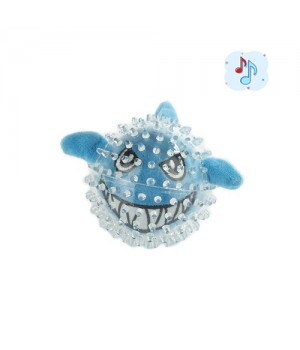Мягкая игрушка AnimAll GrizZzly Акула, для собак, 9 см, синяя