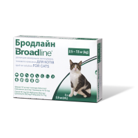 Капли Boehringer Ingelheim Broadline против паразитов для кошек, L (2.5-7.5 кг), цена за 1 пипетку