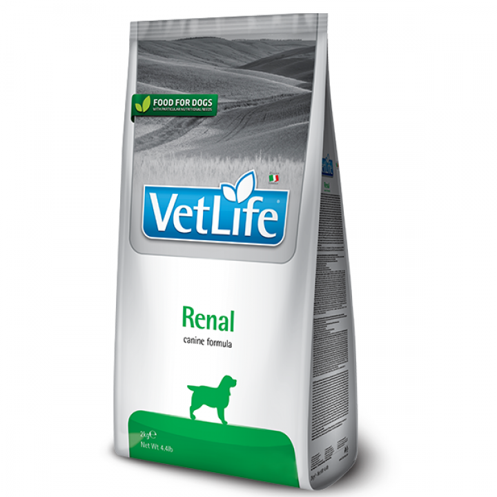 Сухий корм Farmina Vet Life Renal для собак, для підтримки функції нирок, 2 кг