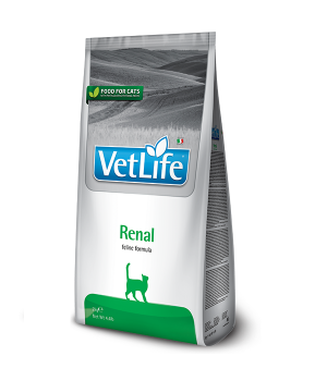 Сухий корм Farmina Vet Life Renal для котів, для підтримки функції нирок, 400 г