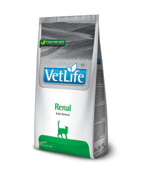 Сухий корм Farmina Vet Life Renal для котів, для підтримки функції нирок, 2 кг