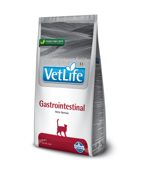 Сухой корм Farmina Vet Life Gastrointestinal для кошек, при заболевании ЖКТ, 400 г