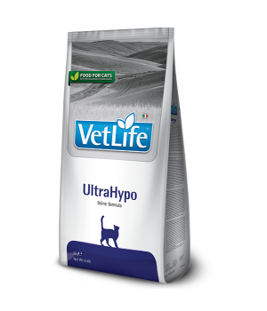 Сухой корм Farmina Vet Life UltraHypo для кошек, при пищевой аллергии, 400 г