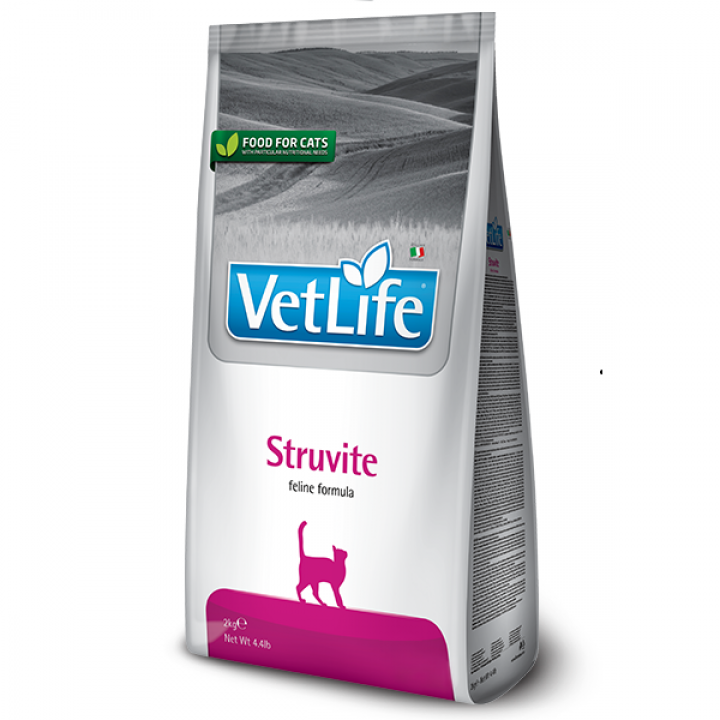 Сухой корм Farmina Vet Life Struvite для кошек, для растворения струвитных уролитов, 2 кг