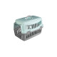Переноска AnimAll CNR-102 для котів і собак, сіро-м'ятна, 48.5×32.5×32.5 см