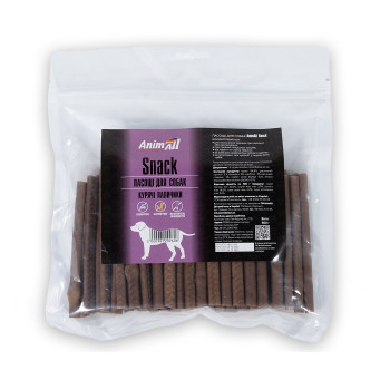 Лакомство AnimAll Snack куриные палочки для собак, 500 г