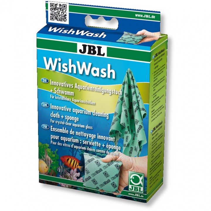 JBL WishWash Серветка, що чистить, і губка для акваріума і тераріуму