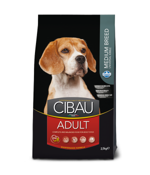 Сухий корм Farmina Cibau Adult Medium для дорослих собак середніх порід, з куркою, 2.5 кг