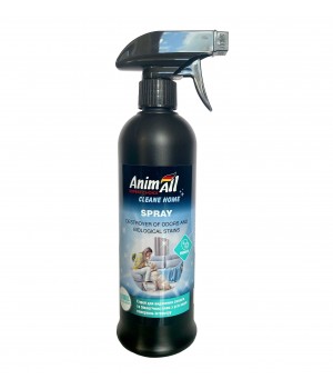 Спрей Animall Cleane Home ликвидатор запахов и биологических пятен, гипоаллергенный, 500 мл